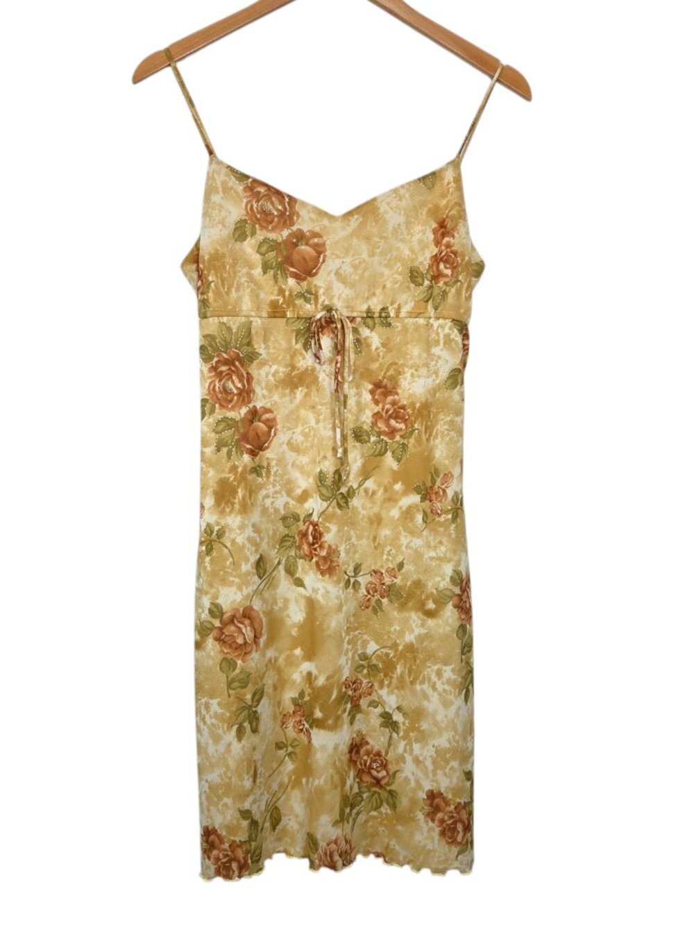 Vintage Y2K Floral Mesh Dress
